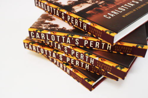 Book stack of Carlotta's Perth